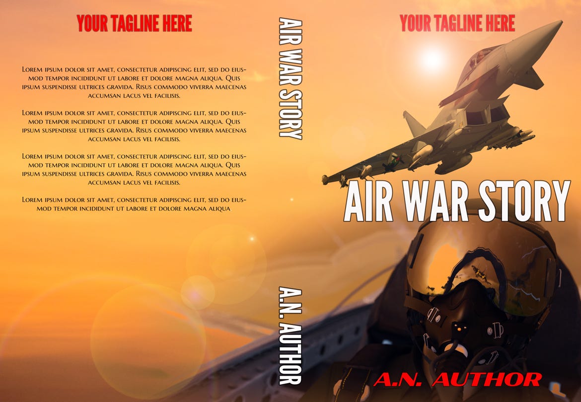 Book cover example. UK Book Cover Designer for Ebook and Kindle.