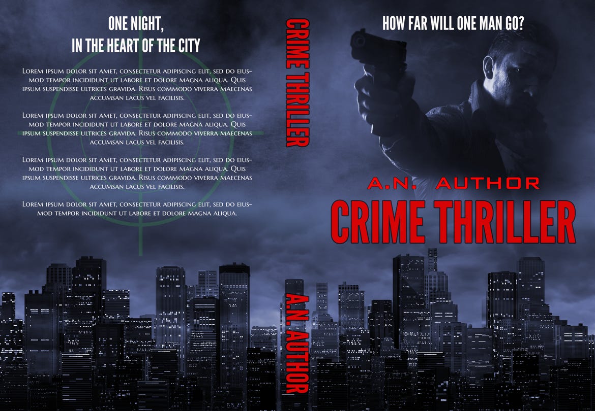 Book cover example. UK Book Cover Designer for Ebook and Kindle.