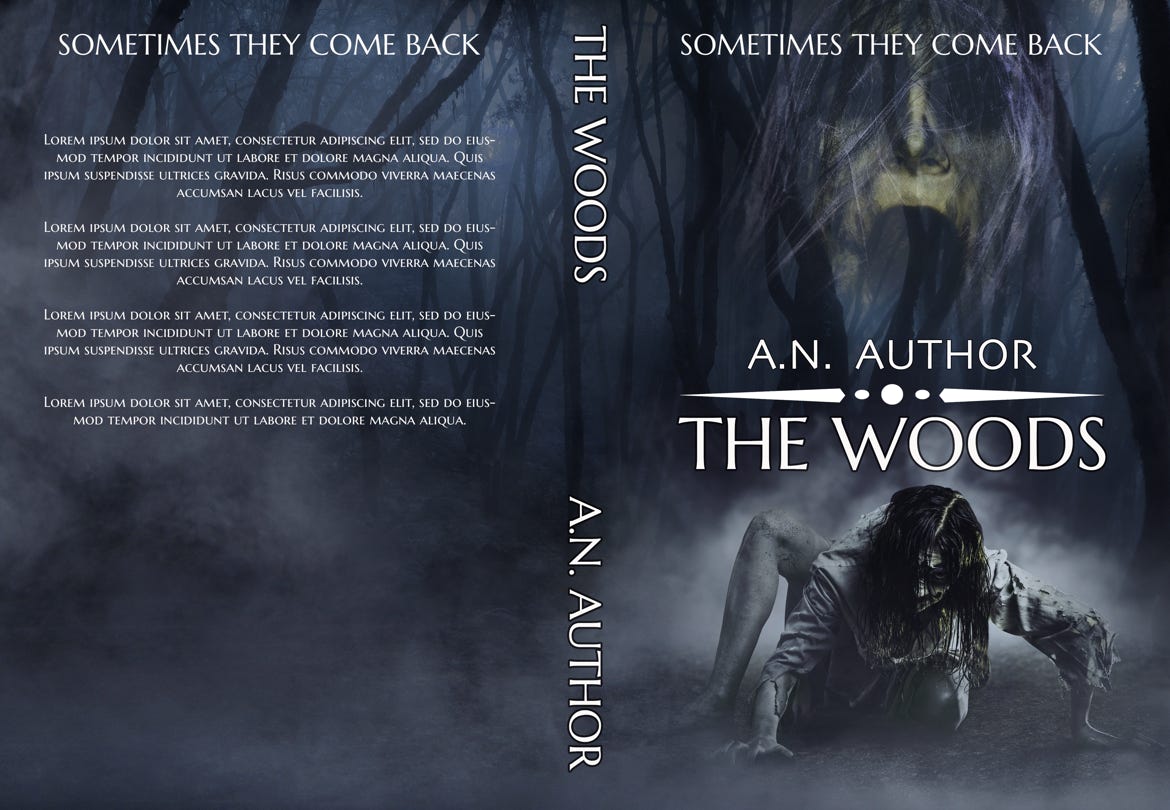 Book cover example. UK Book Cover Designer for Ebook and Kindle.