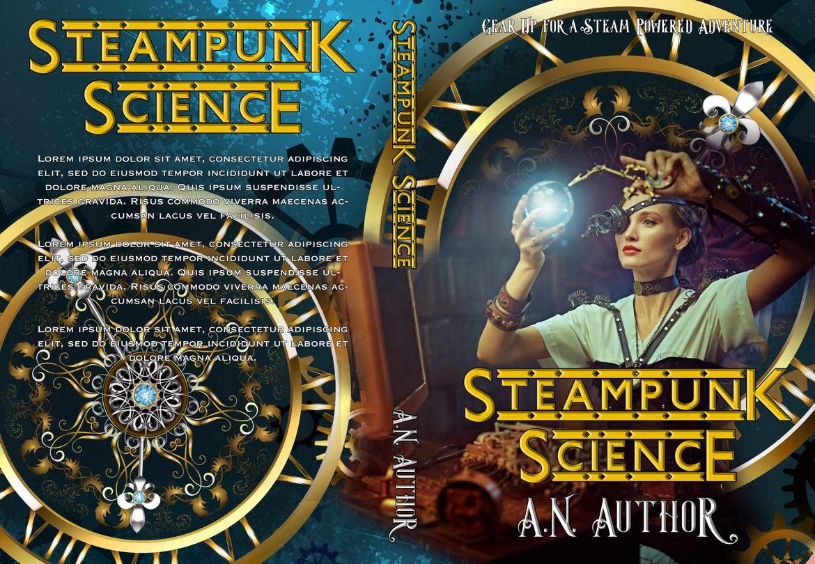 Book cover example. UK Book Cover Designer for Ebook and Kindle.